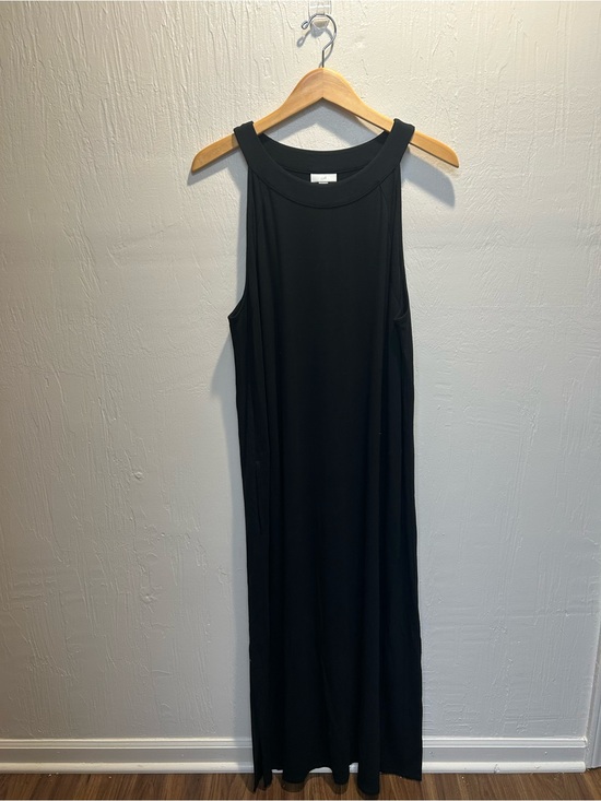 J. Jill Dresses & Skirts - J. Jill Sleeveless Black Maxi Dress Stretchy Lightweight Elegant Classic Classy